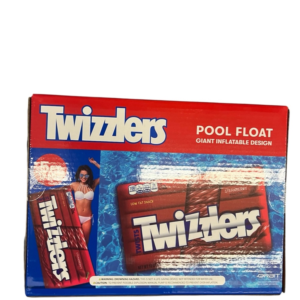 Red Pool Float - Inflatable Giant Snack Design